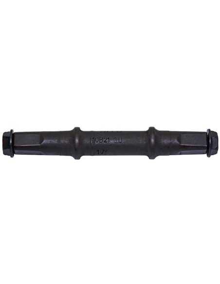 Cotterless B.B Axle Square Bolt Style 127.5mm Black.